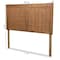 Baxton Studio Patwin Modern and Contemporary Transitional Ash Walnut Finished Wood King Size Headboard 179-11157-Zoro - alternate 4